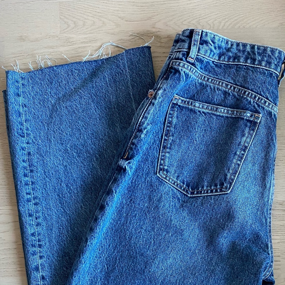 Zara wide leg denim